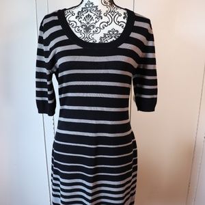 Striped Sweater Dress